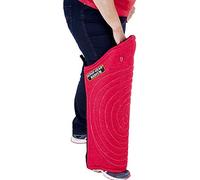 DINGO GEAR Nylcot Leg Sleeve Universal Long Protector for the Dog Training Medium Hardness Bite Guard Red S01989