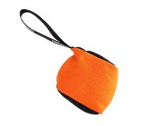 Dingo Gear Nylon Dog Toy with Handle 10 x 10 cm Cube Shape in Black/Orange - Ideal for Training and Playing S02778
