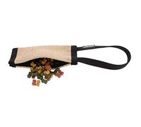 Dingo Gear Pocket Bite Tug for Treats Scents for Dog Training Handmade of Jute Natural S00480