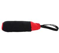DINGO GEAR Roller Professional Dog Toy Strong Handle Durable Bite Tug for Training K9 IGP Play Hand Sewn French Material 41 x 8 cm - Black and Red S02783