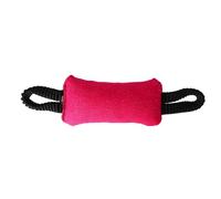 Dingo Gear S02824 Teething Sausage with 2 Handles Bungee Width 8 cm Length 22 cm for Dog Training IGP IPO Obedience Protective Dog Pink