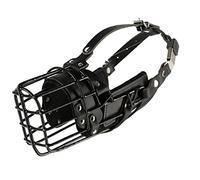 Dingo Gear S03047 Rubberised Metal Muzzle for Malinois Female Professional Comfortable Universal Product for Long Walks
