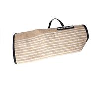 DINGO GEAR Sentinel Bite Sleeve for Dog Training, K9, IGP, Dog Sports, Professional Reinforced Protection, 1 Handle, 1 Holder, Medium Hard, Medium Hard, Natural Jute (S00542)