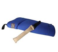 DINGO GEAR Set: Extra Soft Nylcot Bite Sleeve with Jute Tug Toy, Bite Training Tools for IGP Dog Sports Training, Level 2 Intermediate - Blue & Ecru (S10048)