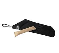 DINGO GEAR Set: Extra Soft Nylcot Bite Sleeve with Jute Tug Toy, Bite Training Tools for IGP Dog Sports Training, Level 2 Intermediate - Black & Ecru (S10047)