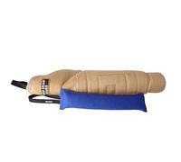 DINGO GEAR Set: Very Hard Jute Bite Sleeve with Nylcot Tug Toy, Bite Training Tools for IGP Dog Sports Services, Level 5 Master - Ecru & Blue (S10044)