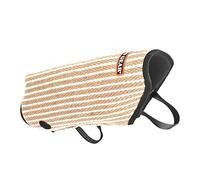 Dingo Gear Short Bite Sleeve Universal Bite Guard Handmade of Jute for Dog Training Medium Hardness Natural Jack S00533