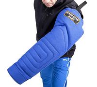 DINGO GEAR Very Hard Nylcot Bite Sleeve with Handle and Grip Inside the Bite Guard for IGP, Sports, Dog Training, Blue, Bite Level 5 - Master (S01970)