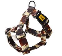 Dingo Guard 95361 Dog Harness with Two Straps Brown Collection City-Texas Large (3.0 cm: 55-100 cm)