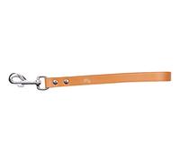 Dingo Leather Handle to Collar for Conducting the Dog 34 cm Natural 10606