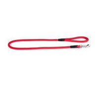 Dingo Red Cord Lead, Handmade Light Leash for Dog in Snake Style 10447