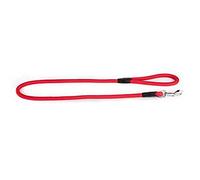 Dingo Red Cord Lead, Handmade Light Leash for Dog in Snake Style 10455