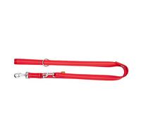 Dingo Red Reflective Leash, Material Dog Lead 220 cm Full Length, 3 Adjustment Ranges 11578