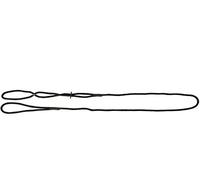 Dingo Show Lead for Dog from Black Cord Comfy Leash for Handler and Dog on the Ring 10462