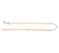 DINGO Soft Leather Dog Leash 120 cm Long, Strong and Gentle, HANDMADE Not Manufactured Anymore Natural D11122