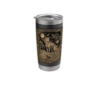 Dingo Spirit Totem Tarot Card Australian Stainless Steel Insulated Tumbler