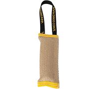 Dingo Squeeker, Jute Bite Tug with a Handle, 28 cm Long, Ideal for Bite Training and Dog Playing 10559