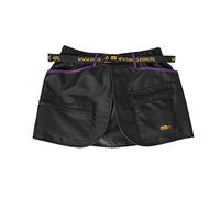 Dingo Waldemar Rutkowski Dog Trainer Belt with Four Practical Pockets, Adjustable Waist Strap, Waterproof, Black with Purple Trim - Size XL (16485)