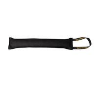 Dingo Waldemar Rutkowski Nylcot Dog Toy - Durable Bite Tug with Sturdy Handle for Training, Tug of War, Retrieval & Play - Handmade, 50 cm, Black (Z30050)