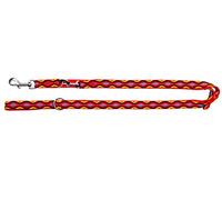 Dingo Winnetou Adjustable Dog Leash Handmade in Indian Style Howgh! Red 13565