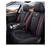 DINGQINGYUN Car Cover Seats Full Set for GMC Canyon 2015-2026, Waterproof Car Seat Protectors, Front and Rear Leather Protectors, Airbag Compatible(Dark Red)