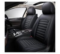 DINGQINGYUN Car Seat Covers 2-Seat Fit for Buick Verano 2012-2017, Car Seat Covers PU Leather Seat Cover Set 2-Seat, Breathable Wear Resistant Waterproof(Nero)