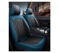 DINGQINGYUN Car Seat Covers Full Set 5 Seat for Suzuki Vitara 5-Door LY 2015-2025, PU Leather, Blue-Black, Luxury Seat Cover, Front and Rear Seat Protectors, Waterproof