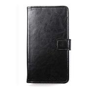 Dingshengk Black Phone Slim Leather Flip Protective Wallet Cover Case Skin for Caterpillar CAT S30 4.5"