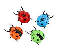 DINGYI Clockwork Toys Set Mini Ladybug 4PCS Insect Toys for Kids Birthday Party