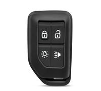 DINGYXIN Silicone Car Key Case Keychain Holder Key Cover, for VOLVO FH 16 FM EVRO 6 Truck Accessories Remote Protector 2 4 Buttons
