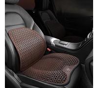 DINGZEN Car Seat Cover Sets For Car Seat Cushion Lumbar Back Cold Ventilation Breathable
