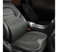 DINGZEN Car Seat Cover Sets For Car Seat Cushion Lumbar Back Cold Ventilation Breathable