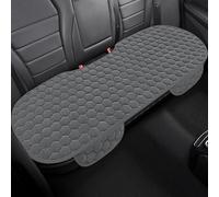 DINGZEN Car Seat Cover Sets Winter Short Plush Car Single Piece Seat Cushion Thickened Warm Front Square Rear Row Long