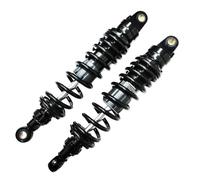 DINGZEN Motorcycle Shock Absorbe 1 Pair 330mm 340mm 350mm 360mm 8mm Spring Motorcycle Shock Absorber Adjust Rear Suspension for for