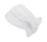 DINHEAROM 1 Pair Essential Oil Female Gloves Supple Skin Care Gloves Hands White Polyester Lint Material Keep Hands Warm Protection for Paraffin Wax Warmer for Paraffin Care Spa Use