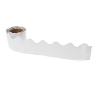 DINHEAROM 1 Roll Board Border Decorations Bulletin Board Decor 10m Coated Paper with Patterns Comfortable Design Brighten Classroom for Blackboard and Office