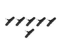 DINHEAROM 10 Sets Durable Bike Brake Pads Responsive Mountain Bike Accessories with Drainage Design for Optimal Performance Adverse Weather Conditions