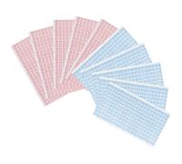 DINHEAROM 1000pcs Tamper Evident Stickers with Red and Blue Fragile Labels, Self-Adhesive Tamper Proof Tape Seals for Machines and Equipment Security Maintenance