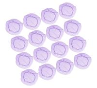 DINHEAROM 100pcs Light Drawstring Organza Pouch for Candy Jewelry and Round Sequined Bags for Weddings Birthdays Christmas and Parties