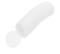 DINHEAROM 100pcs Thick Pure Cotton Double-sided round Cotton Pads for Facial Cleansing and Makeup Removal, Soft Lint-free Cosmetic Pads Suitable for Essential Oil and Nail Polish Removal