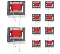 DINHEAROM 10pcs Audio Signal Coupling Transformer, Balanced Audio Isolation Module for Mixer, Protects Equipment from Noise for Recording, Power Amp