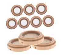 DINHEAROM 10pcs Moxibustion Navel Care Kit for Abdominal Comfort Traditional Chinese Medicine Burner Holder and Safe for