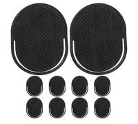 DINHEAROM 10pcs Palm Combs for Men: Oval Shape Scalp Massager Brush Comb, Hand Held Scrubbing Hair Brush for Home Shower, Outdoor Use