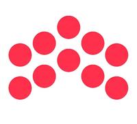 DINHEAROM 10pcs Red Light Filters Gel Sheets for LED Lights Energy Saving Decoration Film Comfortable for Parties and Daily Decor