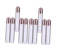 DINHEAROM 10pcs Roller Bottles Essential Oil Glass Dispenser Travel Perfume Refill Bottles Convenient Pocket for for Synthesis and Natural Oils