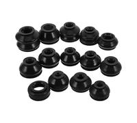 DINHEAROM 14pcs Steering Rod Boot - Rubber Ball Joint Dust Cover - Multi Sizes Outer Inner Tie Rod Ends - Suspension Ball Joint Boot for Cars and Trucks