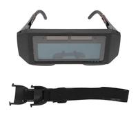 DINHEAROM 1pc Auto Darkening Welding Goggles Lightweight Shock-resistant Protective Eye Gear for Welders with True Color Filter UV Radiation Safety Glasses for Electric Arc Tig Mig Welding