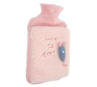 DINHEAROM 1pc Cute Cartoon Hand Warmer Hot Water Bag Plush Cover for Girls Water Injection Warm Bag for Heat Random Colors