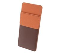 DINHEAROM 1pcs Leather Fountain Pen Pouch Compartment Pencil Case Pen Pocket Protector