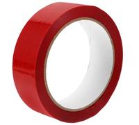 DINHEAROM 1roll Anti-Counterfeiting Tape Red 3Cm X 55Yd Tamper Proof Security Packing Tape with Voidopen Seal for Home Office Shipping